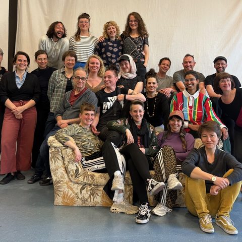 Gruppenfoto des Trainings mit David Diamond
